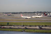 Miami International Airport (MIA) - Swiss inbound with Air France outbound at MIA - by Florida Metal