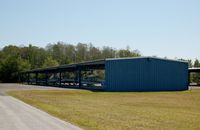 Cape Gloucester Airport - General Aviation Hangars at Crystal River Airport, Crystal River, FL - by scotch-canadian