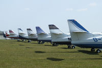 Kemble Airport, Kemble, England United Kingdom (EGBP) - Rockwell Commander fly-in at Kemble - by Chris Hall