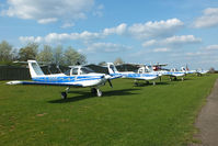 X3HH Airport - PA-38's of Hinton Pilot Flight Training - by Chris Hall