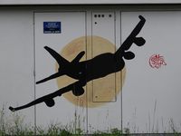 Bordeaux Airport, Merignac Airport France (LFBD) - near airport 747 graff - by Jean Goubet-FRENCHSKY