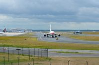 Frankfurt International Airport, Frankfurt am Main Germany (EDDF) - Spotting location Zeppelinheim next to the A5 highway. At around 12.30 PM the parked aircraft from the south side are one by one towed to the terminal. - by FerryPNL
