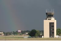Executive Airport (ORL) - Orlando Executive after a thunderstorm with rainbow - by Florida Metal