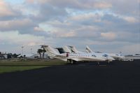 Executive Airport (ORL) - Some lined up aircraft for NBAA - by Florida Metal