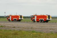 LFOA Airport - Fire Trucks, Avord Air Base (LFOA) - by Yves-Q