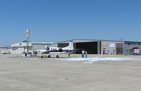 Caviahue Airport - Ramp view - by Bill Larkins