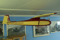 Shoreham Airport, Shoreham United Kingdom (EGKA) - large scale model of Eon Baby 3 glider in the Shoreham Airport visitors center - by Chris Hall