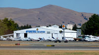 Buchanan Field Airport (CCR) - Sterling Aviation hangar and ramp area. - by Bill Larkins