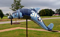 Virginia Beach Airport (42VA) - Dolphin gate guard, Military Aviation Museum, Pungo, VA - by Ronald Barker