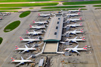 London Heathrow Airport, London, England United Kingdom (EGLL) - BA new Terminal 5 - by JPC