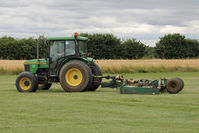 X5FB Airport - Essential equipment for a grass airfield. Fishburn Airfield, UK. August 2013. - by Malcolm Clarke