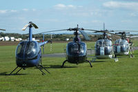 EGBR Airport - at Breighton's Heli Fly-in, 2013 - by Chris Hall
