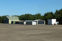 X3SY Airport - hangars at Saltby airfield - by Chris Hall