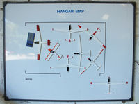X3SY Airport - hangar map at Saltby airfield - by Chris Hall