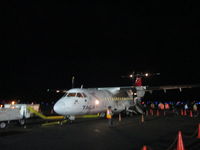 El Salvador International Airport - TACA Aircraft boarding to Tegucigalpa at the El Salvador International Airport (Comalpa) of San Salvador - by Jonas Laurince