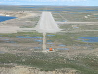 Cambridge Bay Airport - Short final runway 307T Cambridge Bay. - by Tim Kalushka