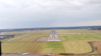 Norwich International Airport, Norwich, England United Kingdom (EGSH) - Landing onto runway 27. - by keithnewsome