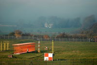 Edinburgh Airport, Edinburgh, Scotland United Kingdom (EGPH) - ILS antenna at Runway 06 threshold - by David R Bonar