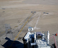 Dallas/fort Worth International Airport (DFW) - Aircraft parking lines at Gate E9 DFW - by Ronald Barker