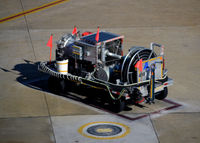 Dallas/fort Worth International Airport (DFW) - Fuel pump on the ramp DFW - by Ronald Barker