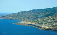 Madeira Airport (Funchal Airport) - Funchal Madeira Airport, offset to land - by JPC