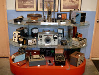 Stinson Municipal Airport (SSF) - Aircraft test equipment at the Texas Air Museum - by Ronald Barker