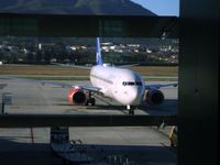 Málaga Airport, Málaga Spain (LEMG) - SAS 737 just about to park up - by Guitarist