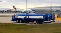 Chicago O'hare International Airport (ORD) - American fuel truck 17740 at O'Hare - by Ronald Barker
