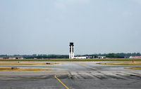 Lehigh Valley International Airport (ABE) - This is a view, with the new control tower. - by Daniel L. Berek