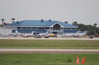 Lakeland Linder Regional Airport (LAL) - Lakeland terminal with biz jets in for Sun N Fun - by Florida Metal