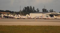 Miami International Airport (MIA) - More crowded ramps at Landmark Aviation FBO for the art show  - by Florida Metal