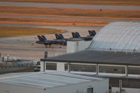 Pensacola Nas/forrest Sherman Field/ Airport (NPA) - Blue Angels parked on the ramp at Forest Sherman Field - by Florida Metal