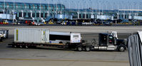 Chicago O'hare International Airport (ORD) - Truck on the ramp at O'Hare - by Ronald Barker