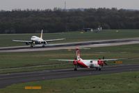 Düsseldorf International Airport, Düsseldorf Germany (EDDL) - One is going the other is preparing to follow on rwy 23R... - by Holger Zengler