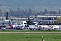 Vancouver International Airport, Vancouver, British Columbia Canada (YVR) - Westjet fleet at YVR - by metricbolt