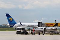 Leipzig/Halle Airport, Leipzig/Halle Germany (EDDP) - Activity on GAT.... - by Holger Zengler
