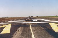 New Jerusalem Airport (1Q4) - Threshold of runway 30 at New Jerusalem airport east of Tracy,Ca. - by S B J