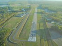 Enrique Adolfo Jiménez Airport - Crosswind for runway 5 on a beautiful NC evening. - by A.C. White