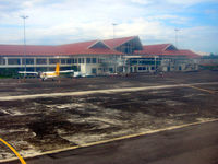 Sam Ratulangi Airport - Manado Airport! Unfortunately, too much condensation on the airplane windows... - by JPC