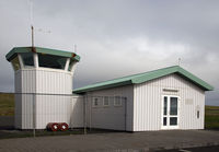Grimsey Airport - Airport waiting room and control tower. - by Jonathan Allen