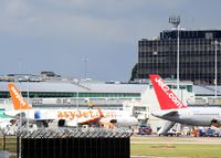 Manchester Airport, Manchester, England United Kingdom (EGCC) - View from the viewing area at Manchester EGCC - by Clive Pattle