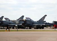 RAF Coningsby Airport, Coningsby, England United Kingdom (EGXC) - Flightline view - by Clive Pattle