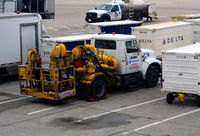Chicago O'hare International Airport (ORD) - Fuel pump on truck O'Hare - by Ronald Barker