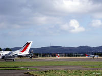 Dundee Airport, Dundee, Scotland United Kingdom (EGPN) - Dundee Riverside (EGPN) Looking eastwards across the field in March 2009 - by Clive Pattle