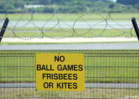 Manchester Airport, Manchester, England United Kingdom (EGCC) - Don't bother taking Frisbees or Kites when you go spotting at Manchester EGCC - by Clive Pattle