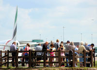 Manchester Airport, Manchester, England United Kingdom (EGCC) - A view of the popular viewing area at Manchester airport - by Clive Pattle