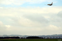 Dundee Airport, Dundee, Scotland United Kingdom (EGPN) - A Bizjet (N888SF) departs the Dundee EGPN panorama - by Clive Pattle