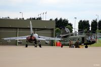 RAF Waddington - Apron activity for Waddington Airshow 2014 - by Clive Pattle