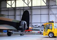 RAF Coningsby Airport, Coningsby, England United Kingdom (EGXC) - Towing operations  with the Battle of Britain Memorial Flight (BBMF) at RAF Coningsby - by Clive Pattle