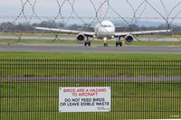 Manchester Airport, Manchester, England United Kingdom (EGCC) - Don't feed the aircraft at Manchester EGCC - by Clive Pattle